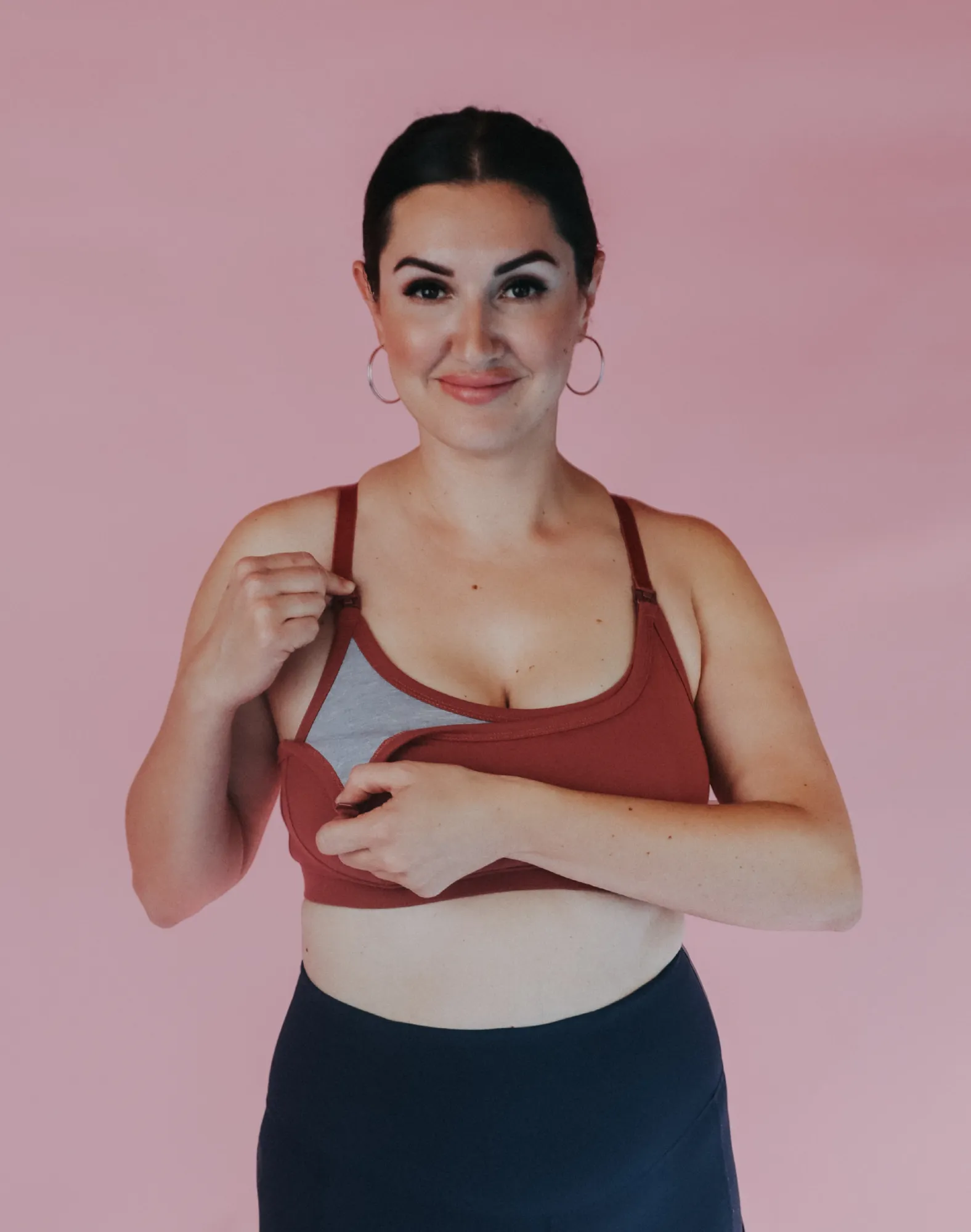 ** CLEARANCE ** Racerback Nursing Bra - Everyday Bra Rouge