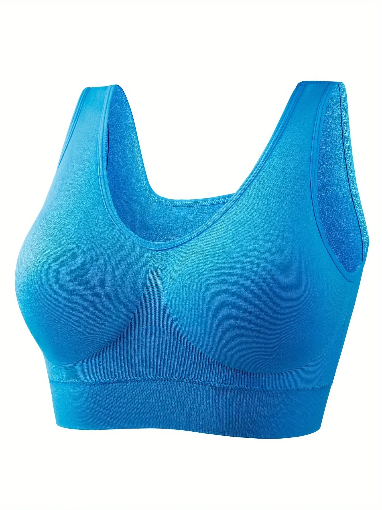 8-Pack Elegant Seamless Wireless Sports Bras for Women, Breathable & Comfortable, Ideal for Running & Fitness Activities