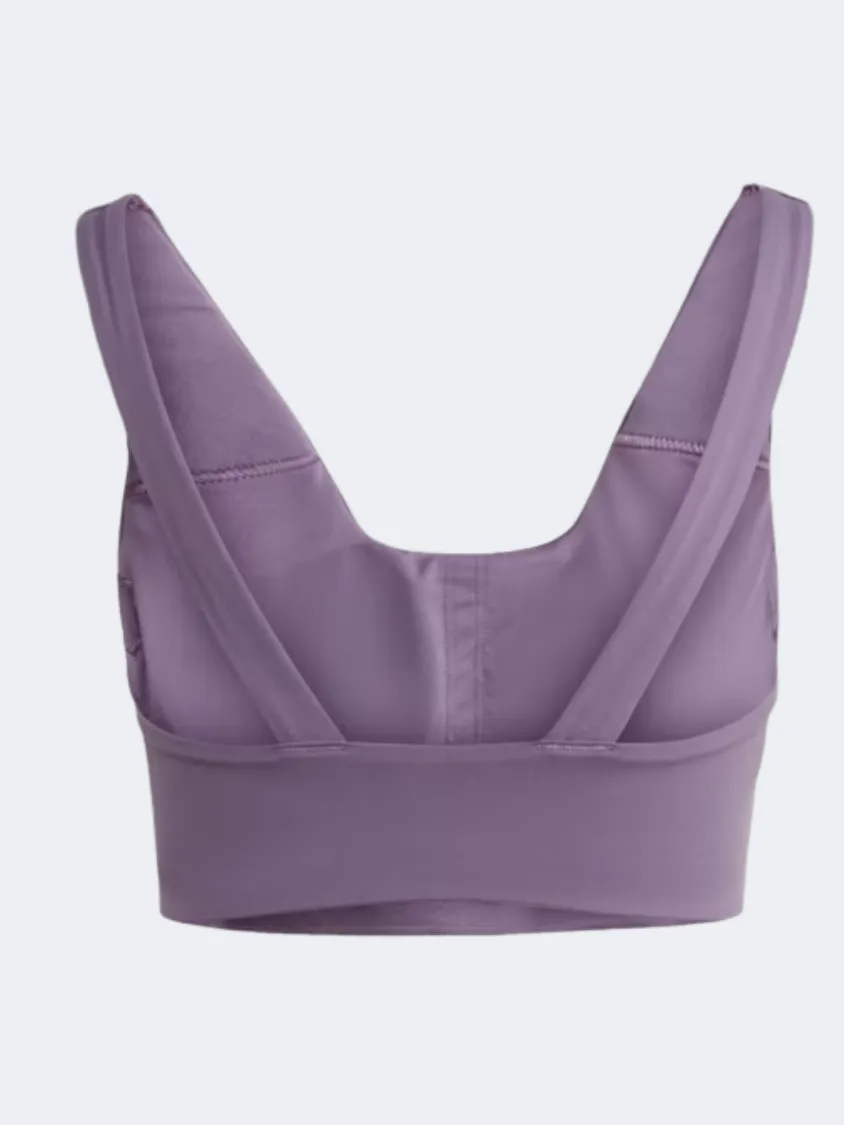 Adidas Coreflow Luxe Studio Women Training Bra Shadow Violet