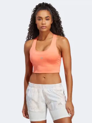 Adidas Medium-Support Women Training Bra Coral Fusion