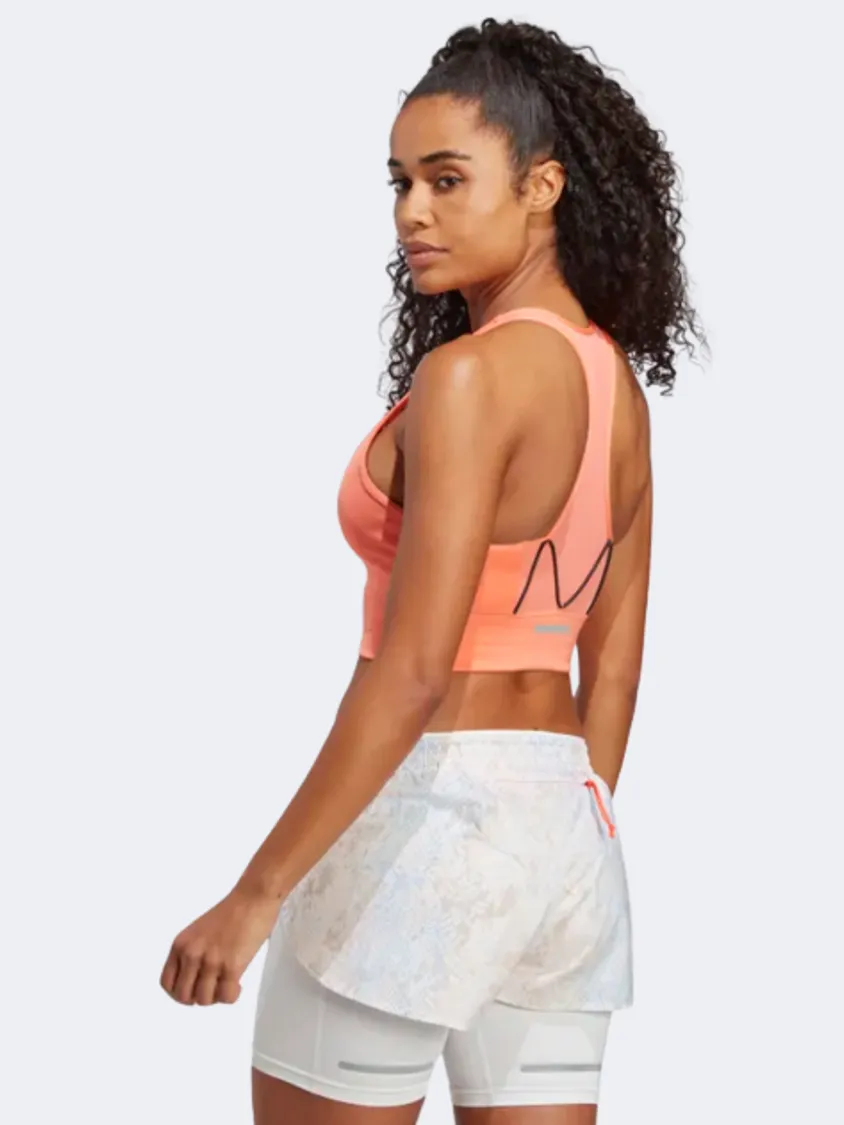 Adidas Medium-Support Women Training Bra Coral Fusion