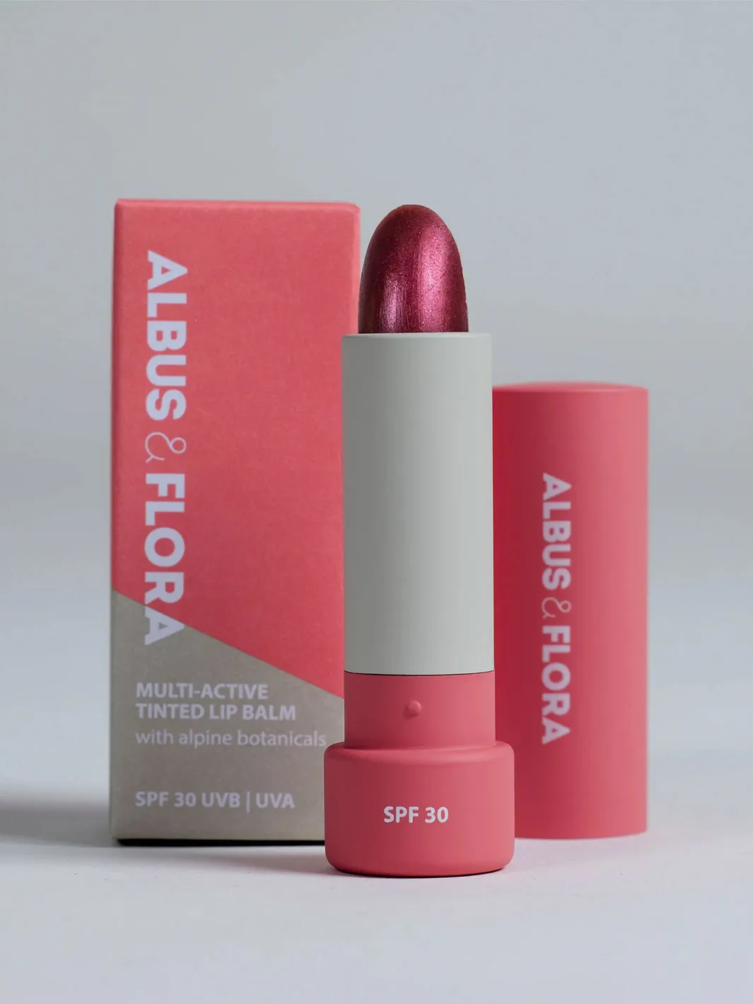 Albus & Flora Lip Balm in Sheer Flora