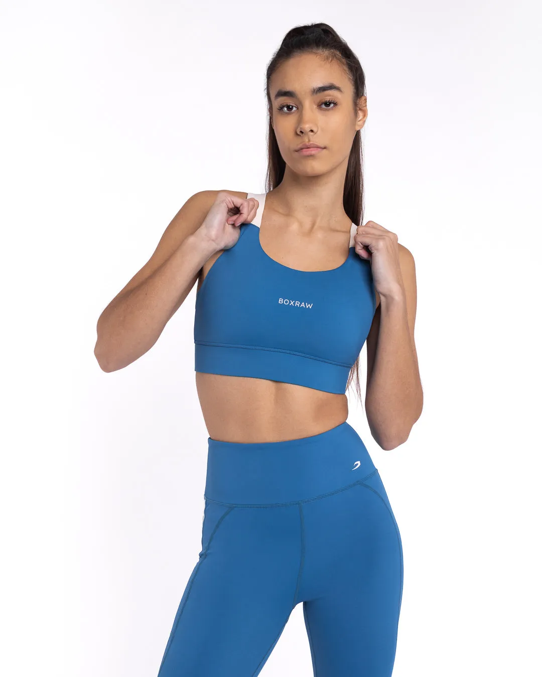 Alicia Sports Bra - Blue