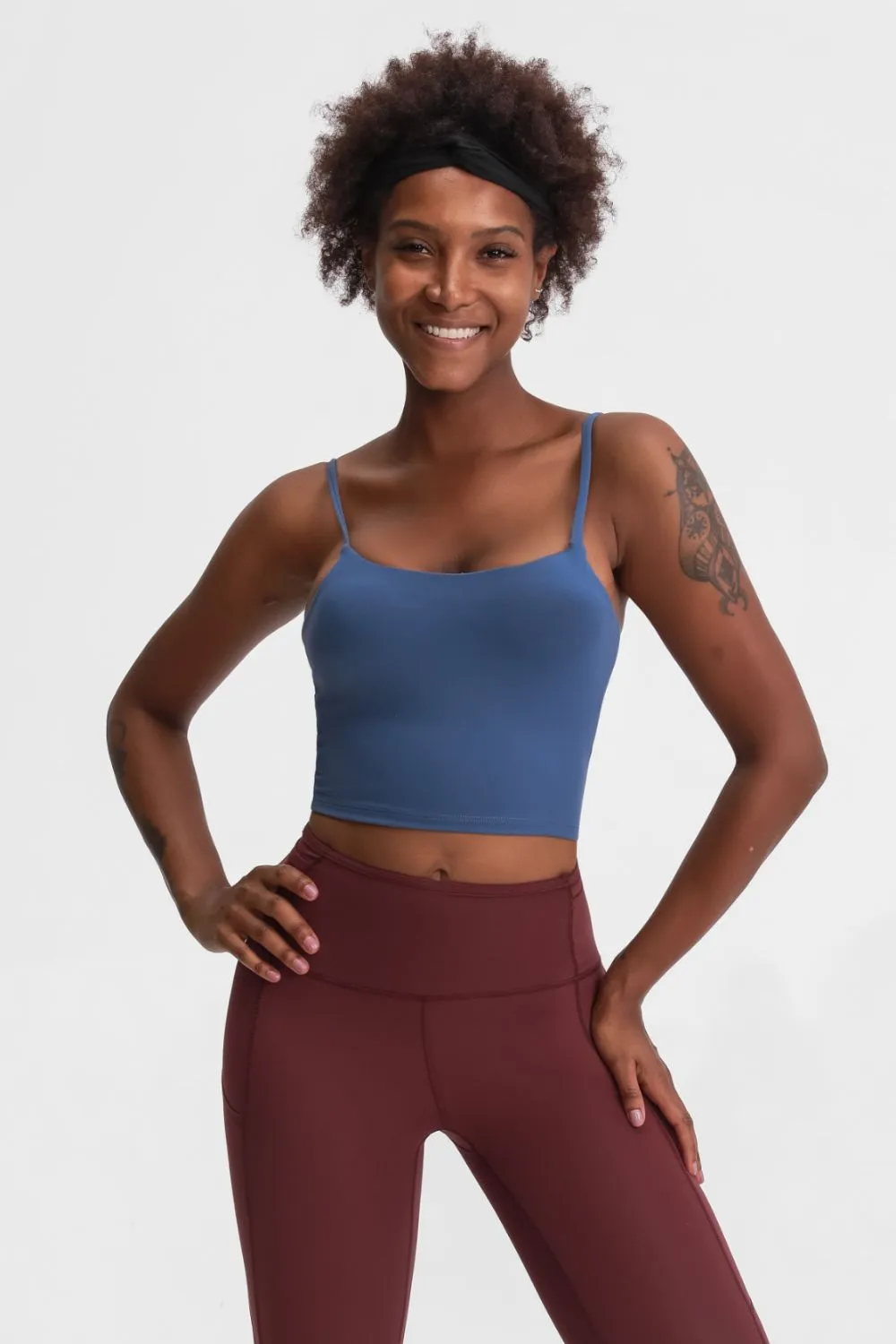 *APP EXCLUSIVE * Seamless Scoop Neck Sports Cami