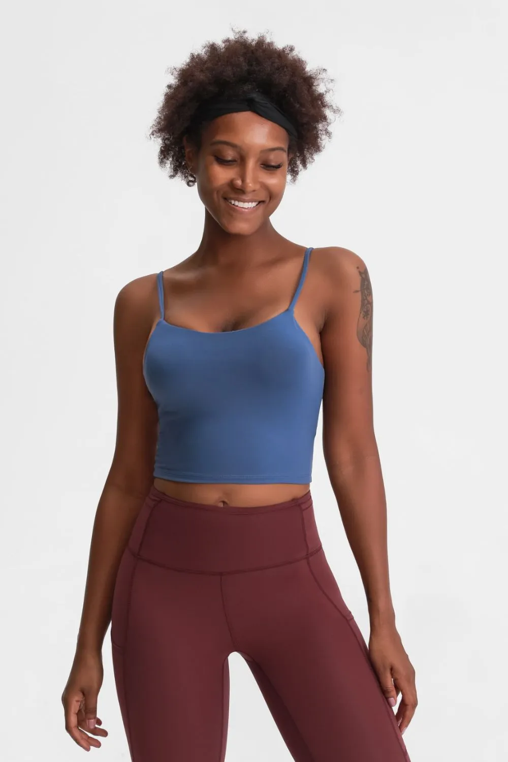 *APP EXCLUSIVE * Seamless Scoop Neck Sports Cami