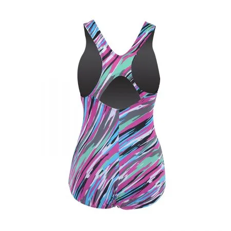 Aquashape Conservative Lap Suit - Cascade Print