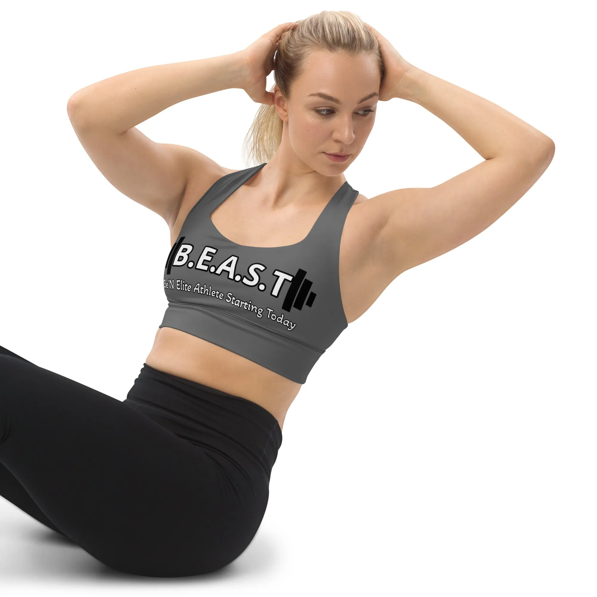 B.E.A.S.T Longline sports bra