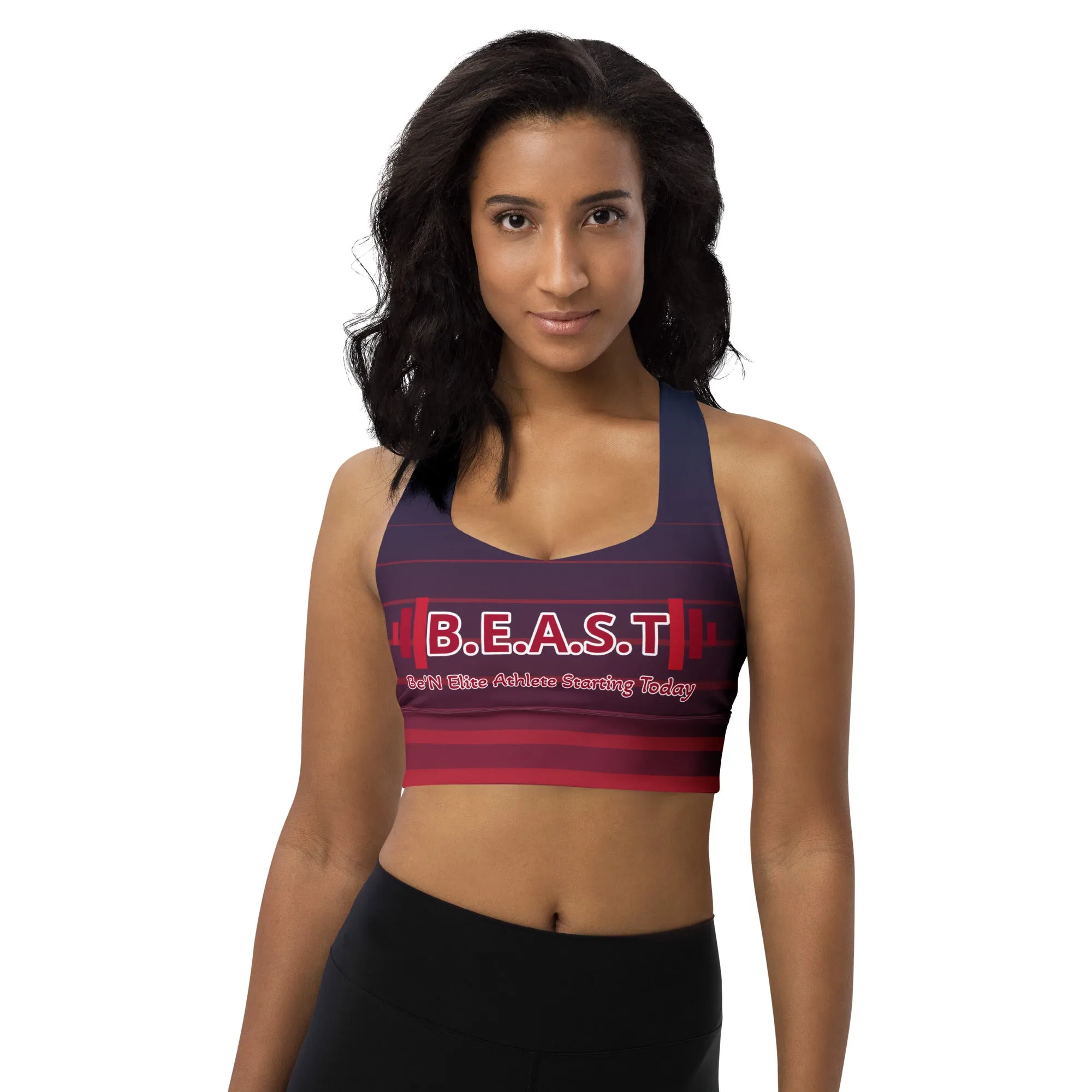 B.E.A.S.T Longline sports bra