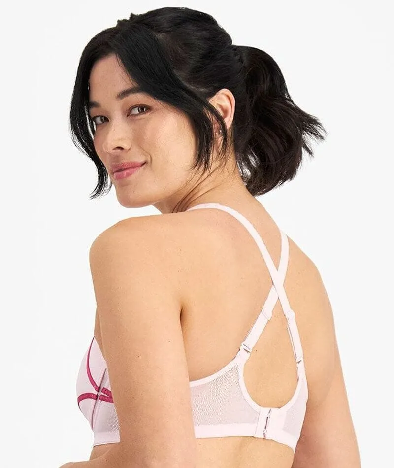 Berlei Electrify Underwire 2 Pack Sports Bra - Armstrong/Pearl Pink