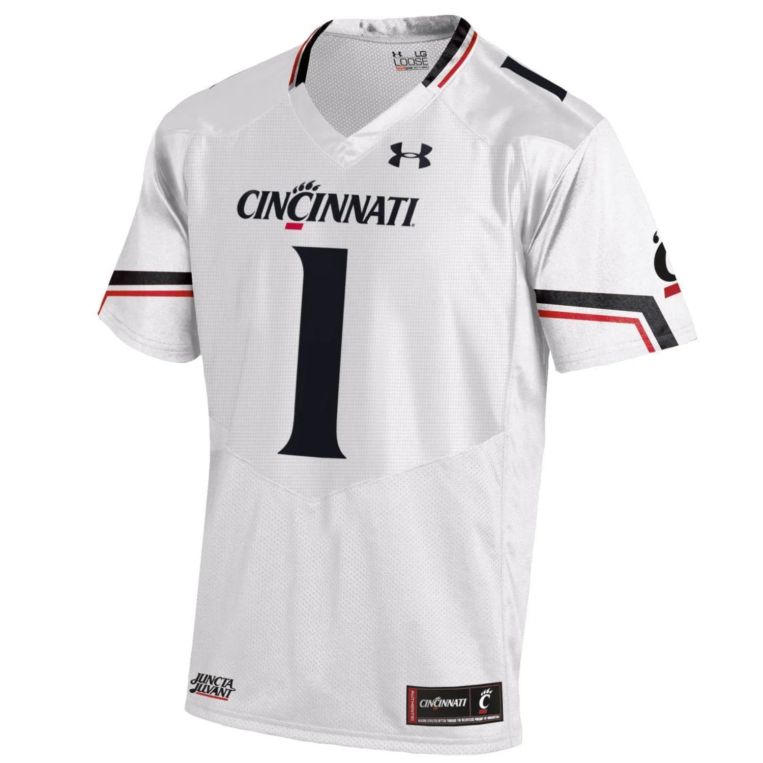 Cincinnati Bearcats Under Armour #1 Sideline Replica Football Jersey