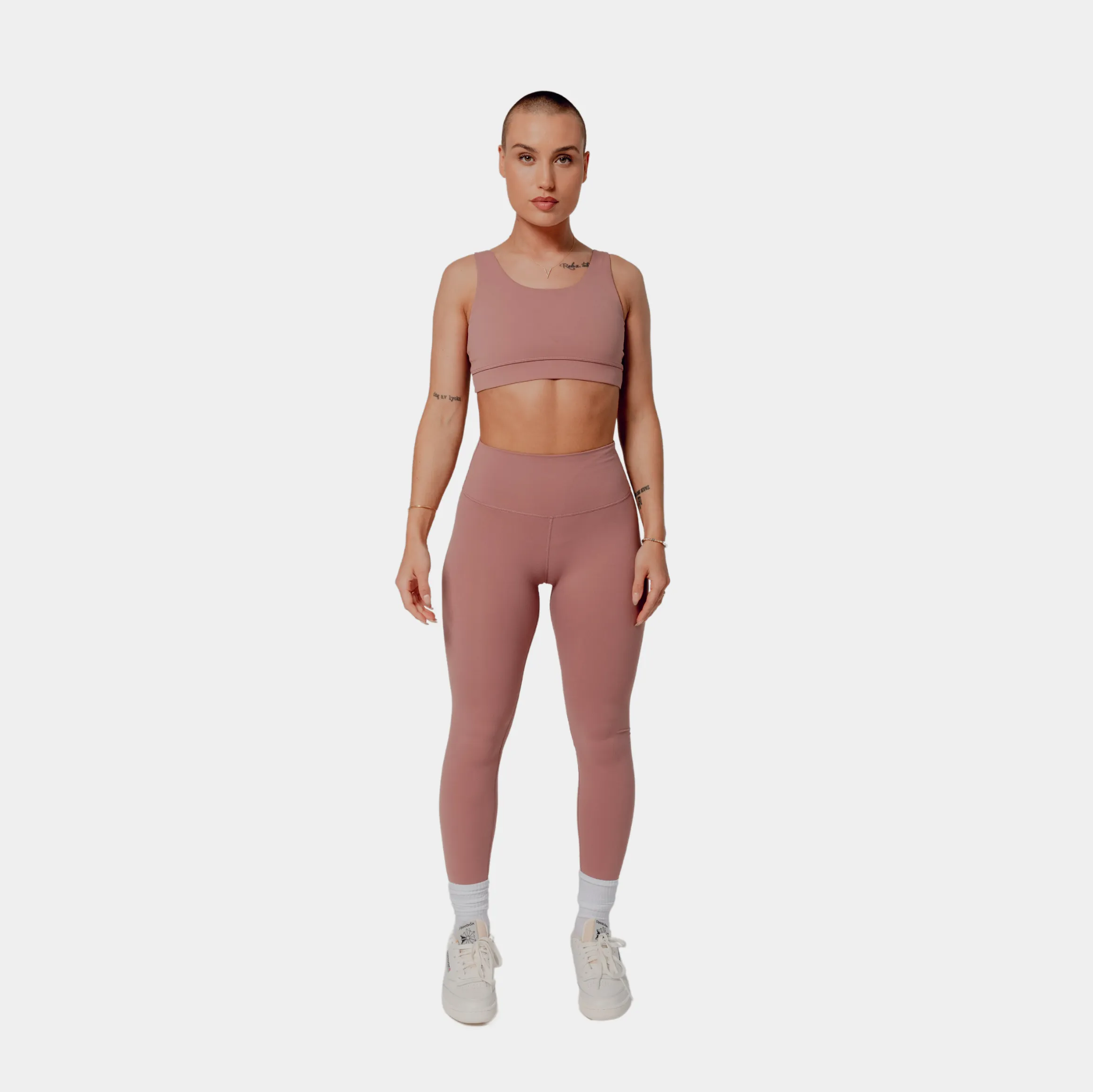 Clarice Sports Top Womens Top (Blush Pink)