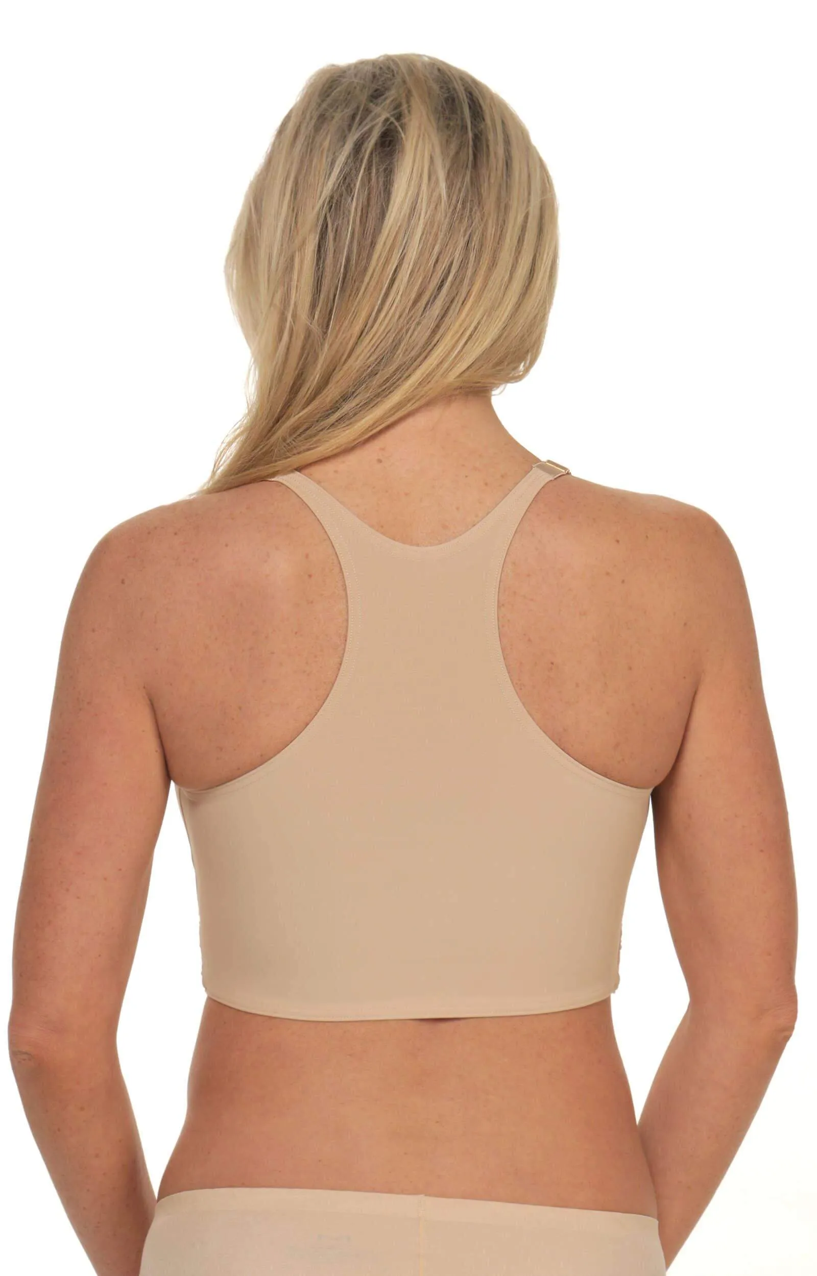 Comfeez Wirefree Racer-back Sports and Yoga Bralette Top