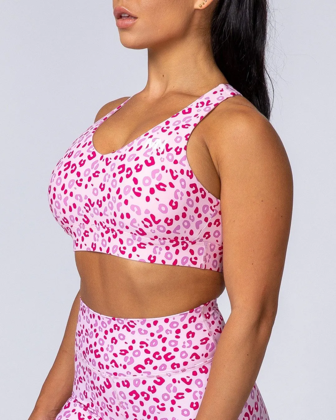 Comfort Bra - Pink Leopard