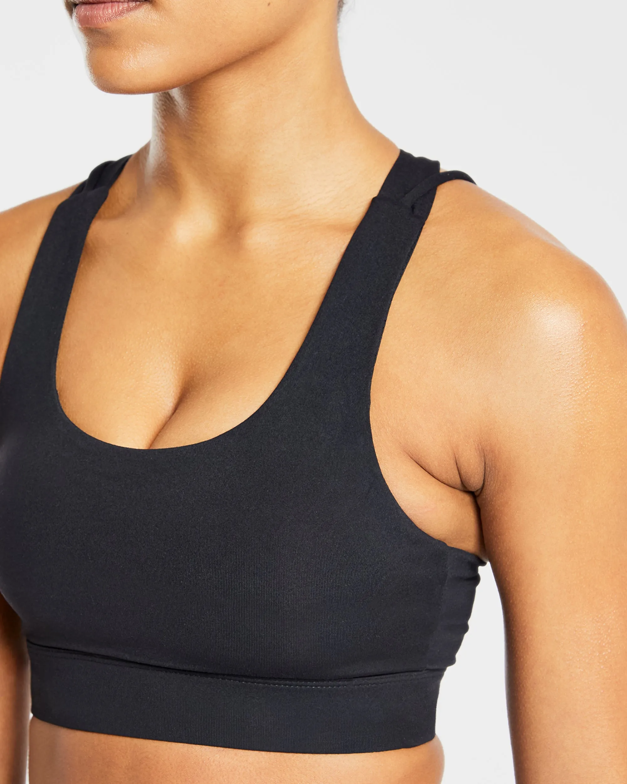 Core Sports Bra - Black