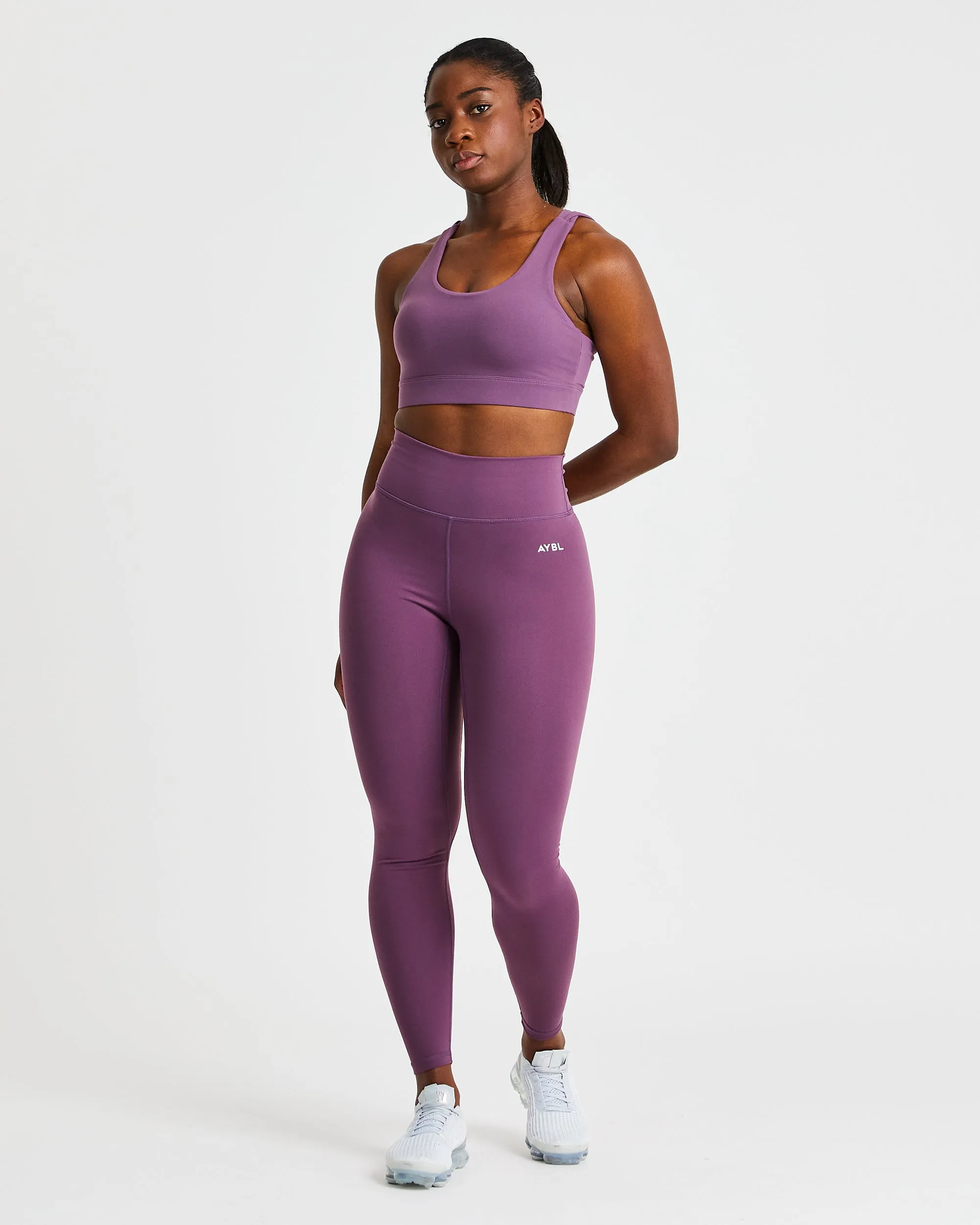 Core Sports Bra - Purple