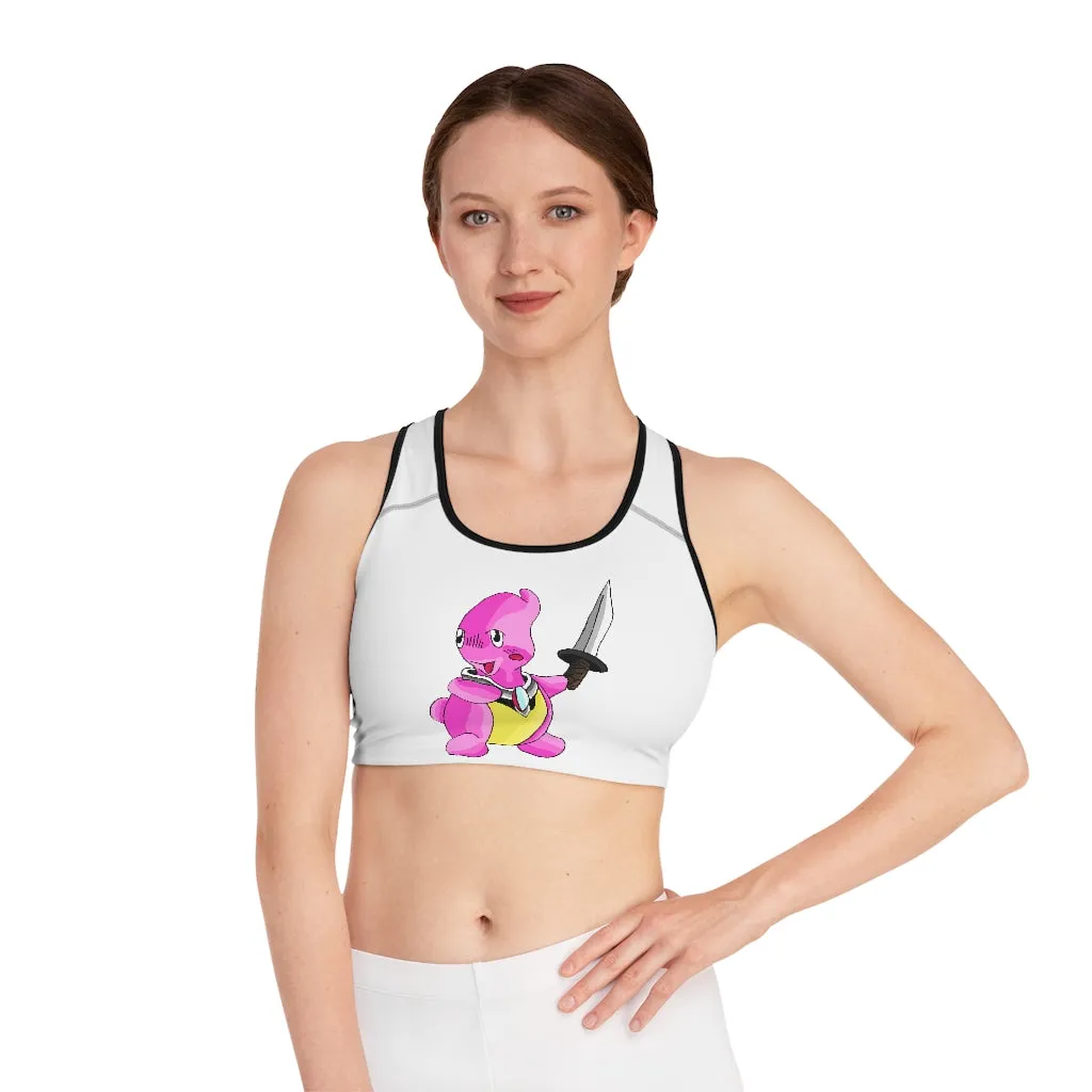 Curswordsman Sports Bra (AOP)