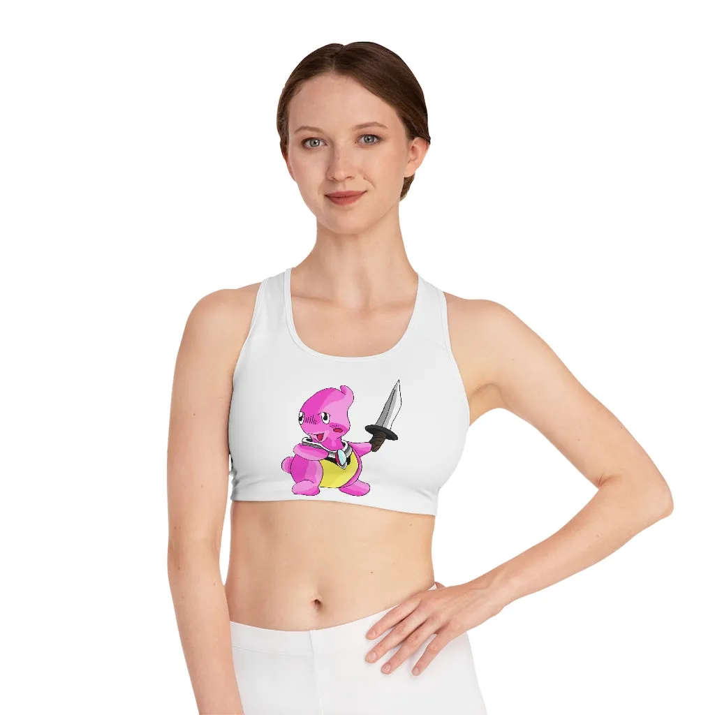 Curswordsman Sports Bra (AOP)