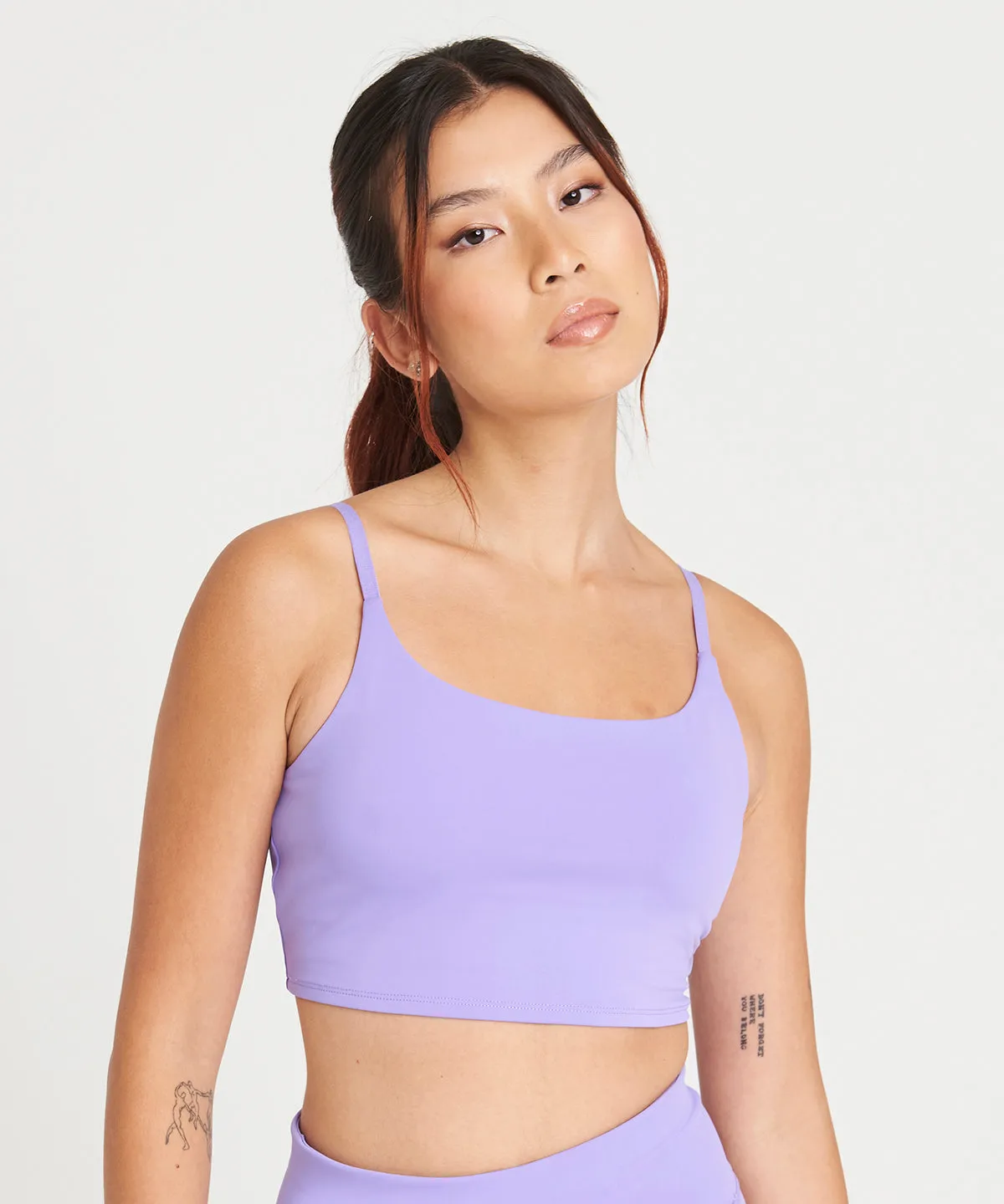 Digital Lavender - Women’s recycled tech sports bra