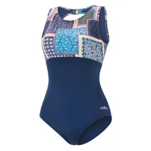 DOLFIN Aquashape Women's Sweet Escape Moderate High Neck Clasp Back One Piece Swimsuit