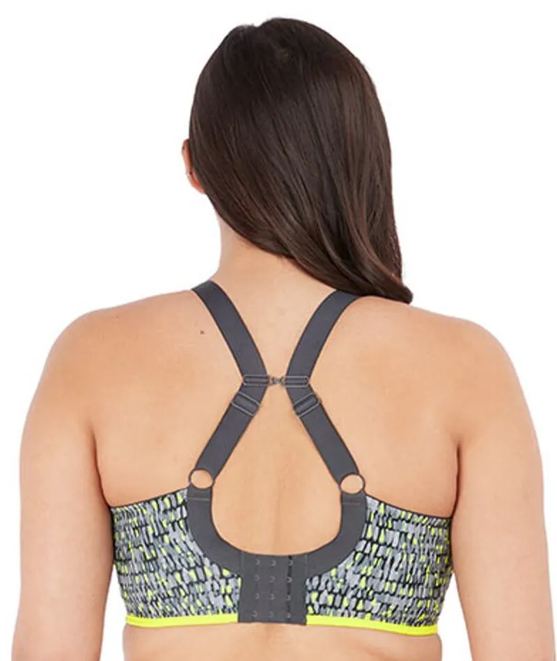 Elomi Energise Underwire Sports Bra - Lime Twist