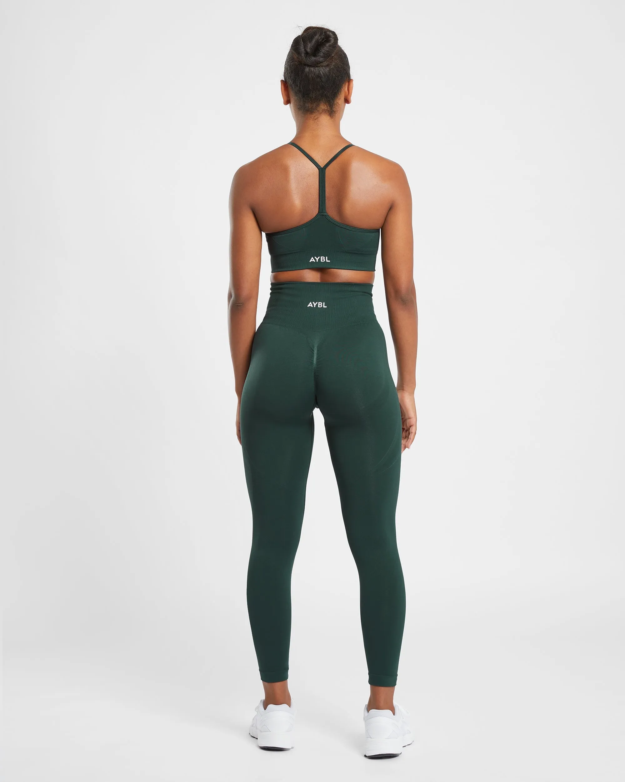 Empower Seamless Sports Bra - Dark Green