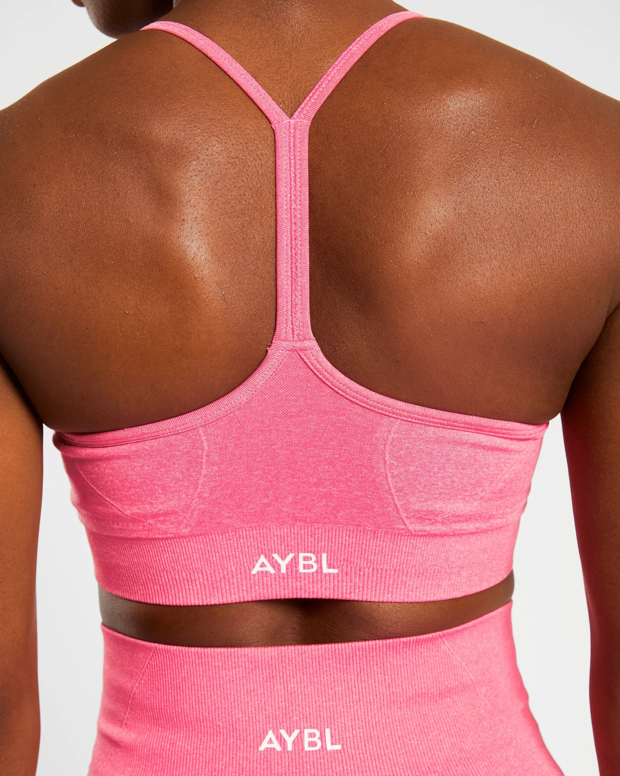 Empower Seamless Sports Bra - Pink Marl