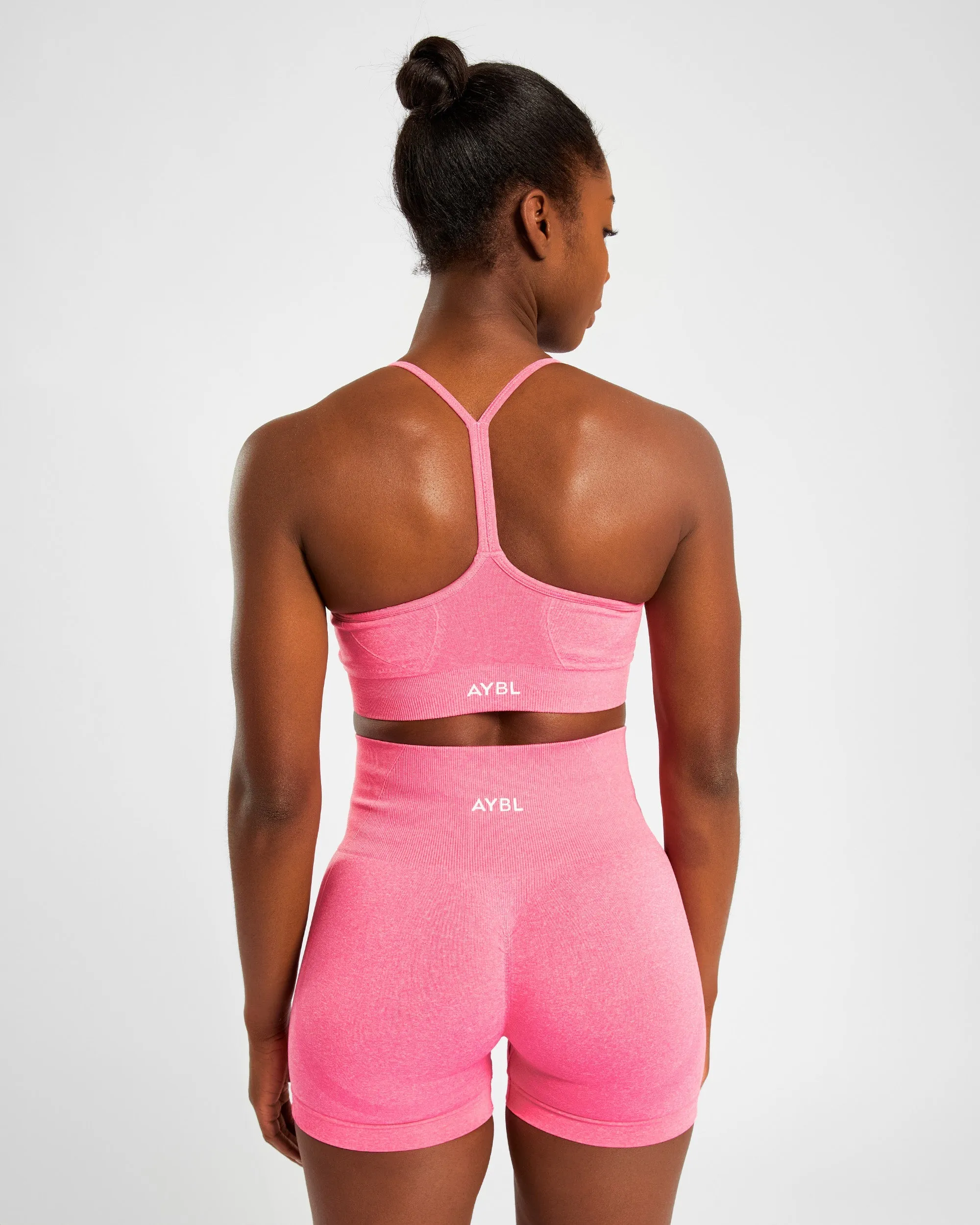 Empower Seamless Sports Bra - Pink Marl