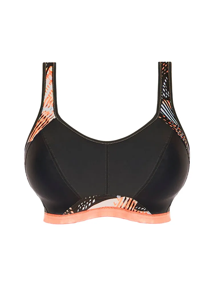 Epic Crop Top Sports Bra - Digital Vision