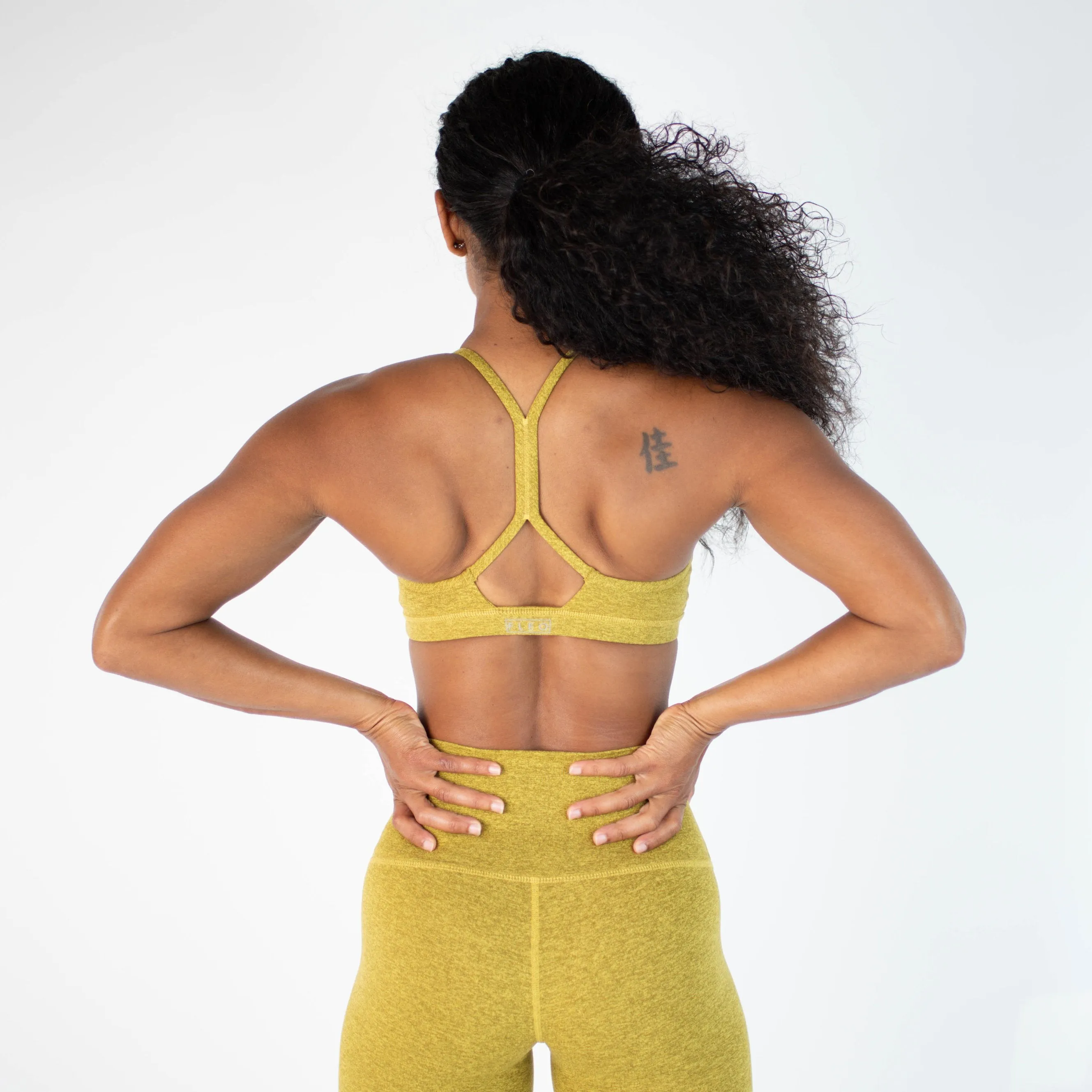 FLEO Reinette Sports Bra - Bronze Bamboo