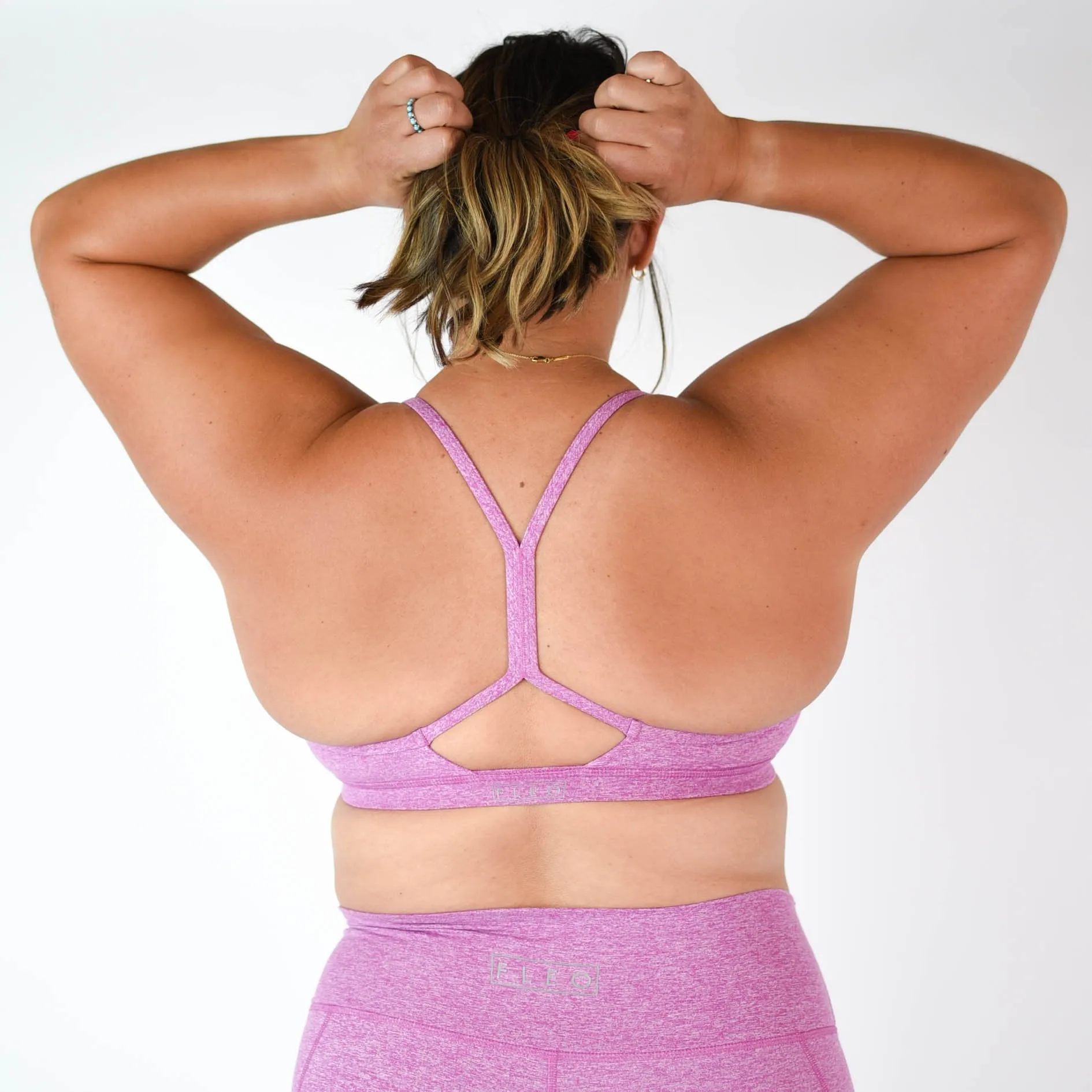 FLEO Reinette Sports Bra - Heather Orchid