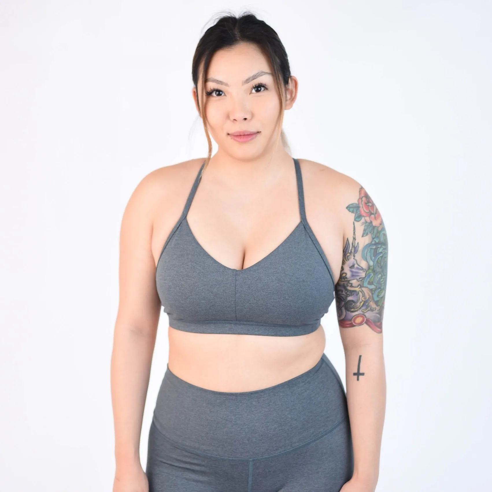 FLEO Reinette Sports Bra - Ink Slate