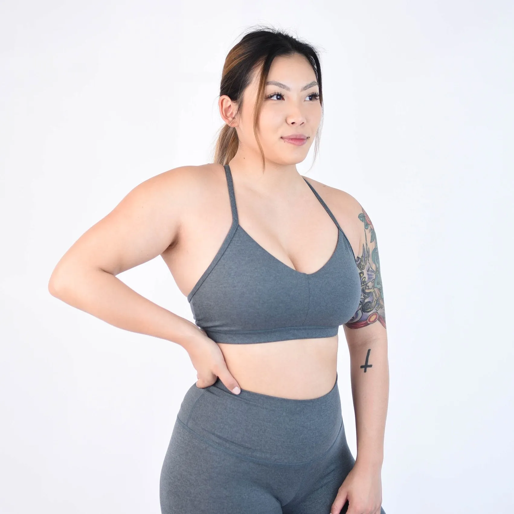 FLEO Reinette Sports Bra - Ink Slate