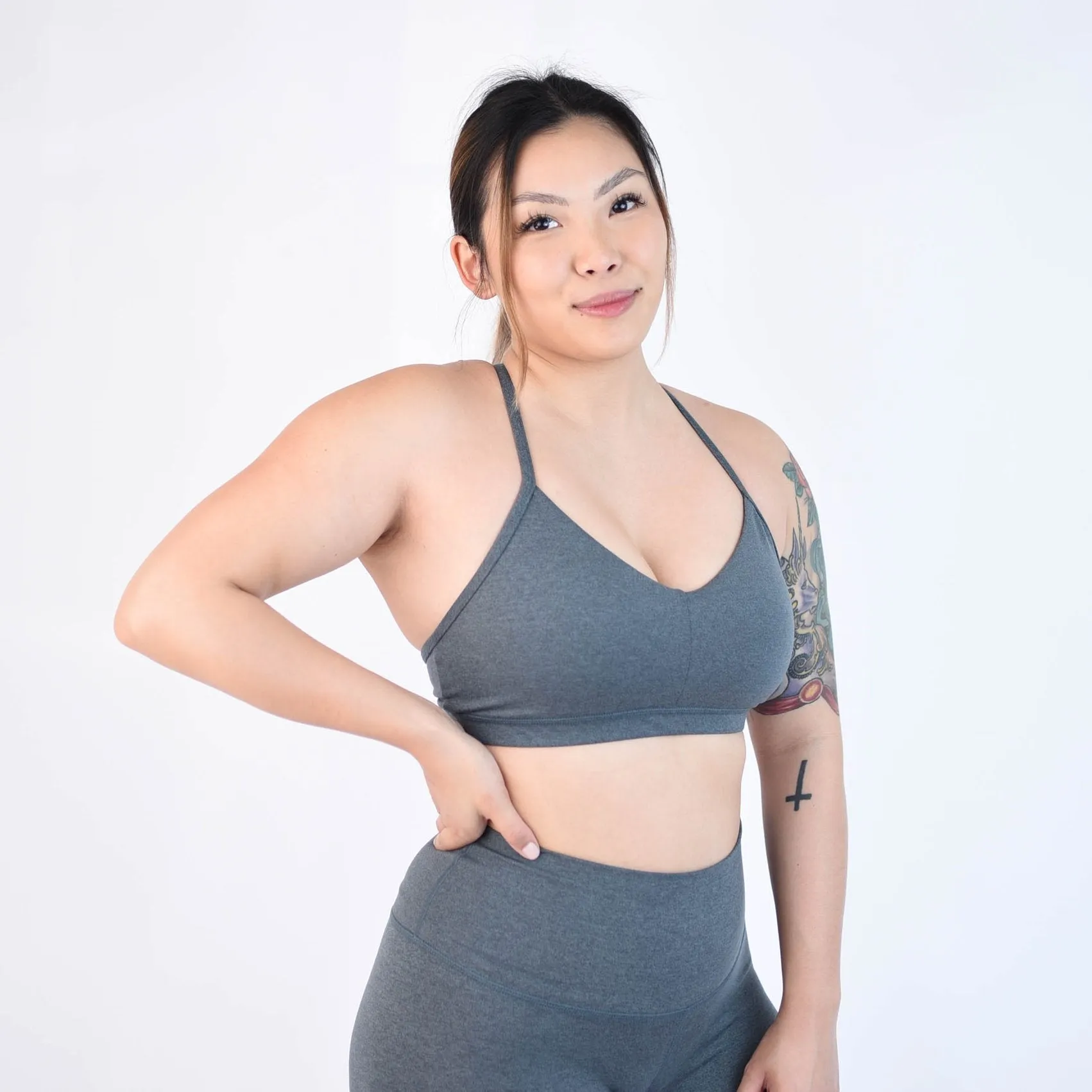 FLEO Reinette Sports Bra - Ink Slate