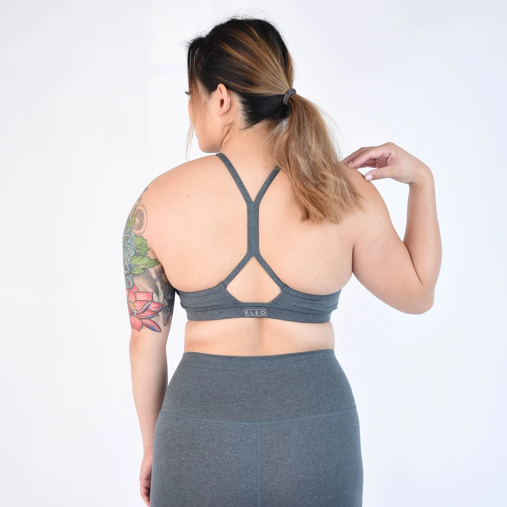 FLEO Reinette Sports Bra - Ink Slate