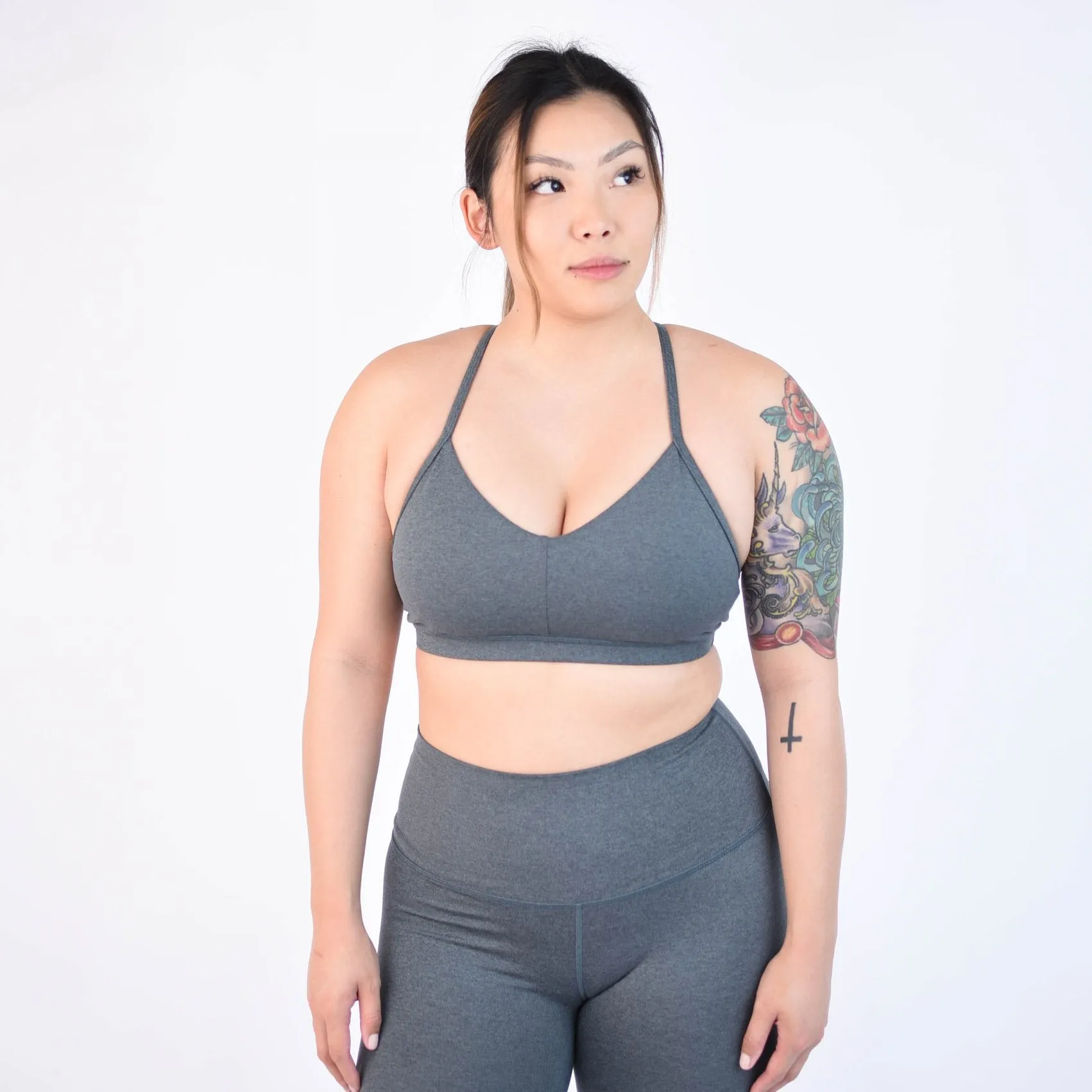 FLEO Reinette Sports Bra - Ink Slate