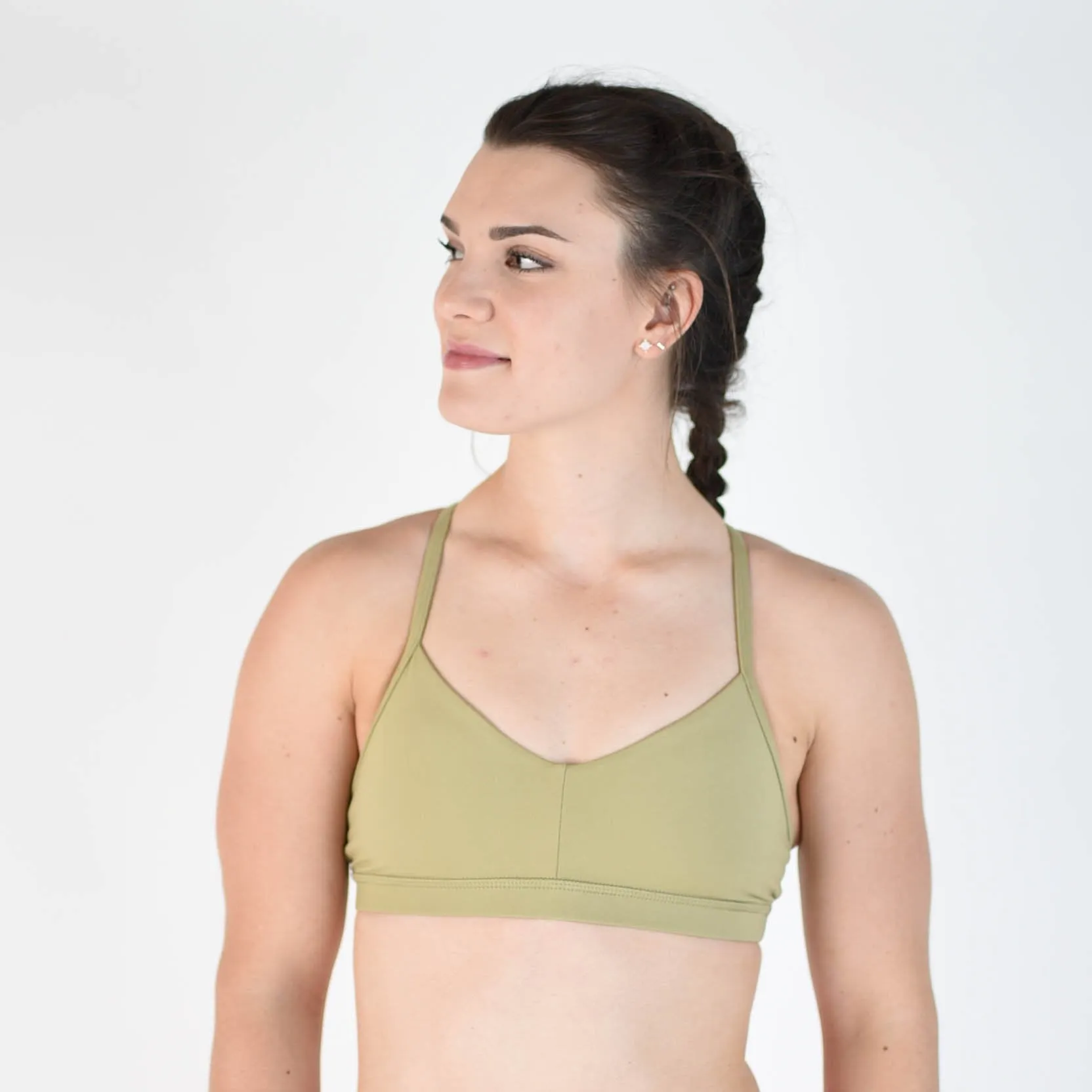 FLEO Reinette Sports Bra - Light Willow