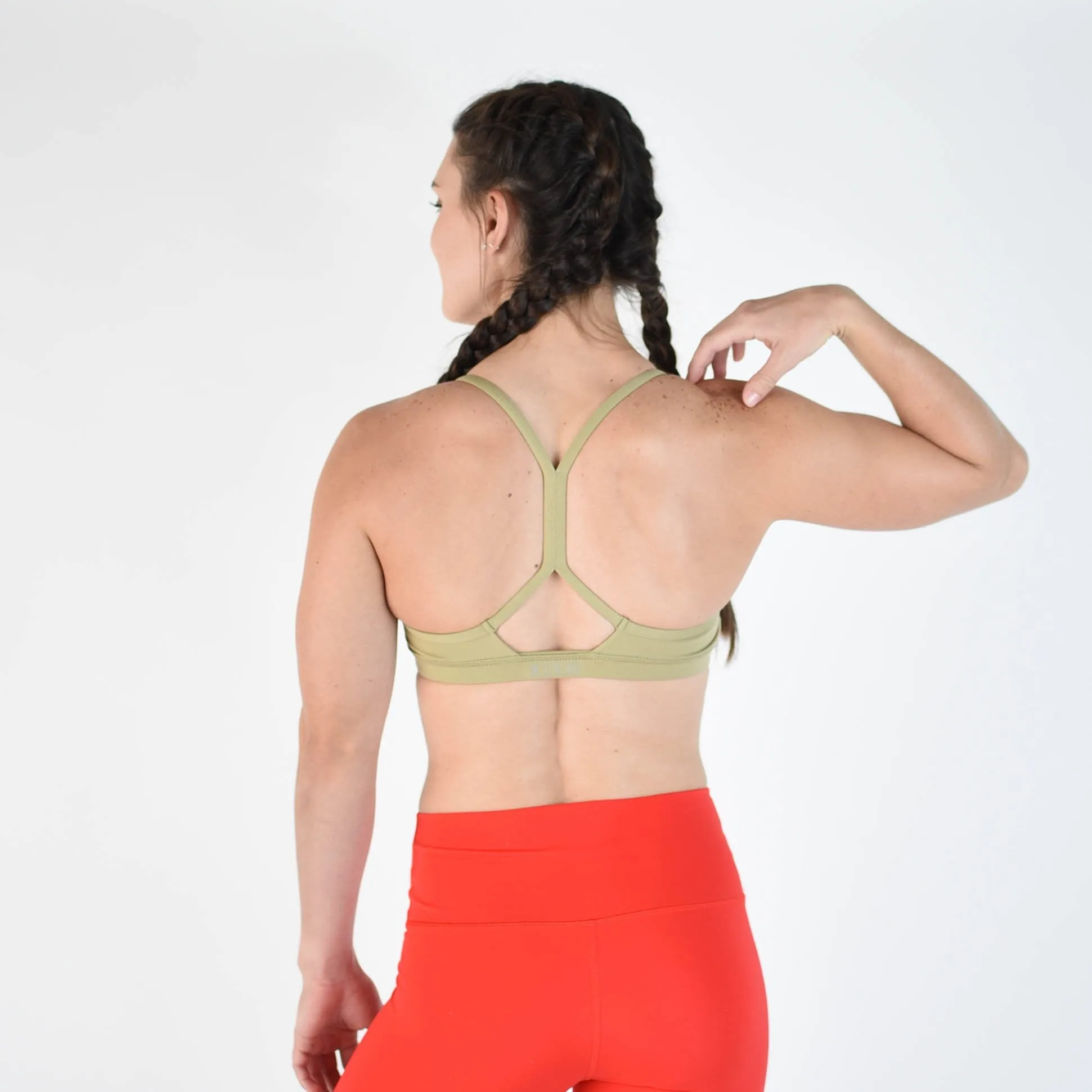 FLEO Reinette Sports Bra - Light Willow