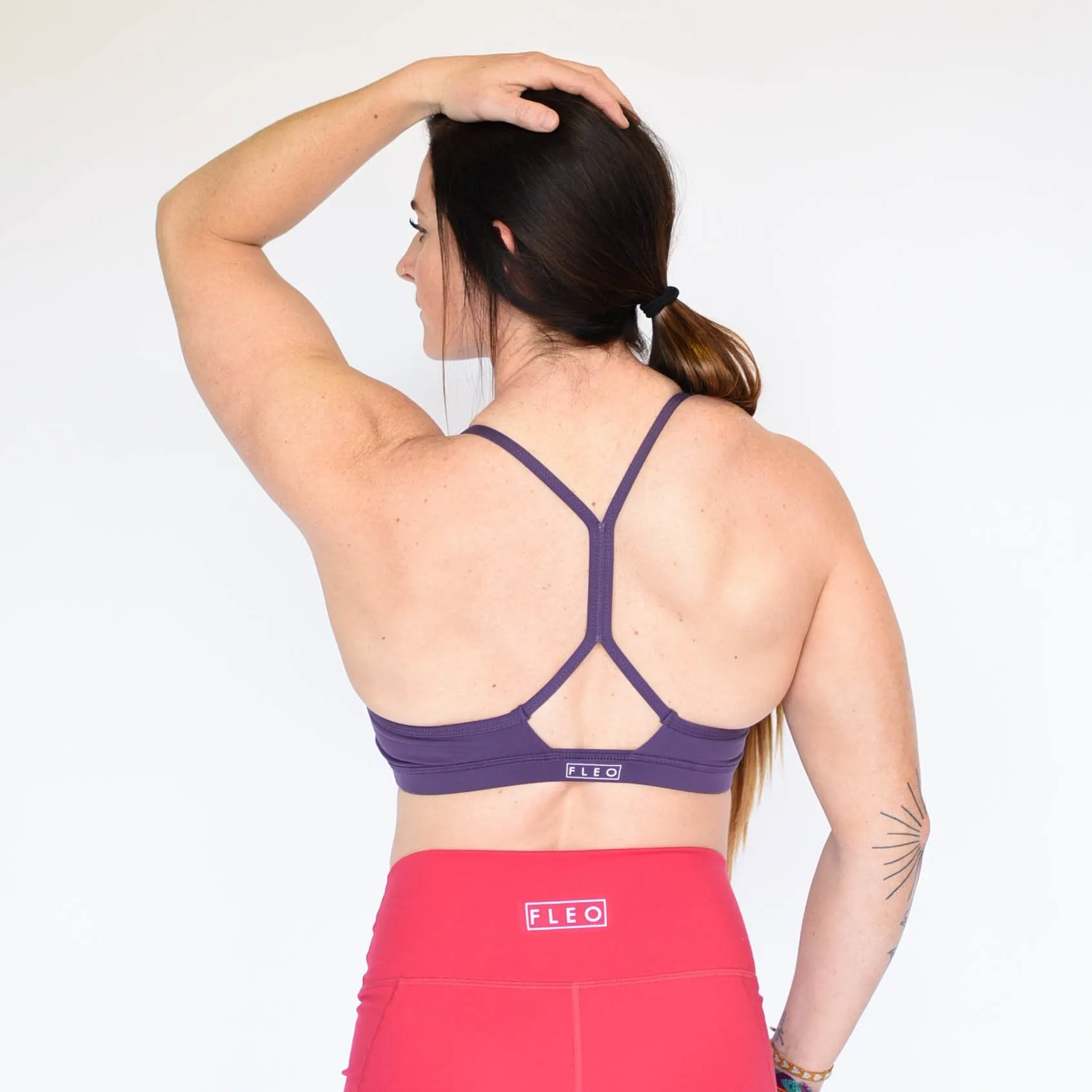 FLEO Reinette Sports Bra - Navy Cosmos