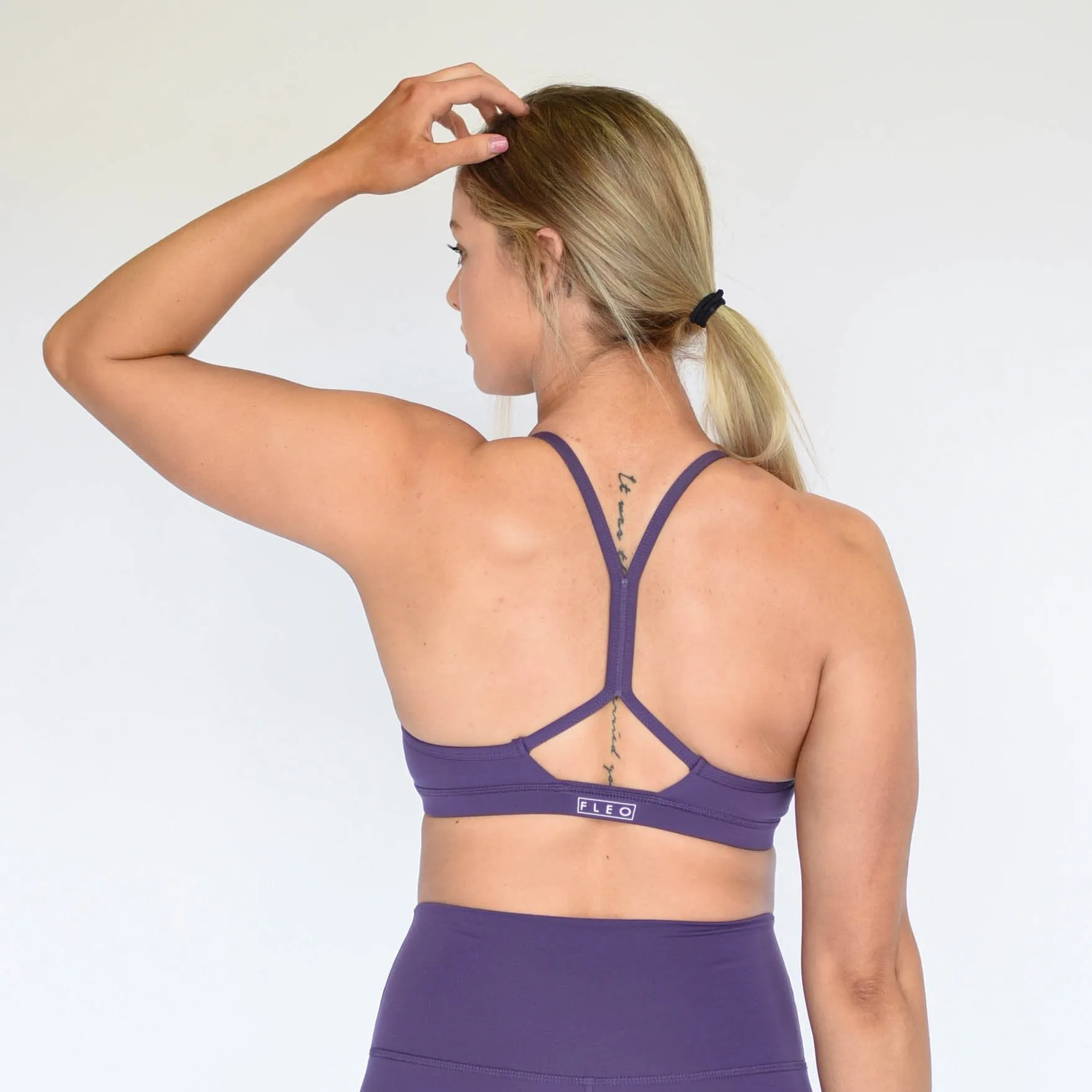 FLEO Reinette Sports Bra - Navy Cosmos