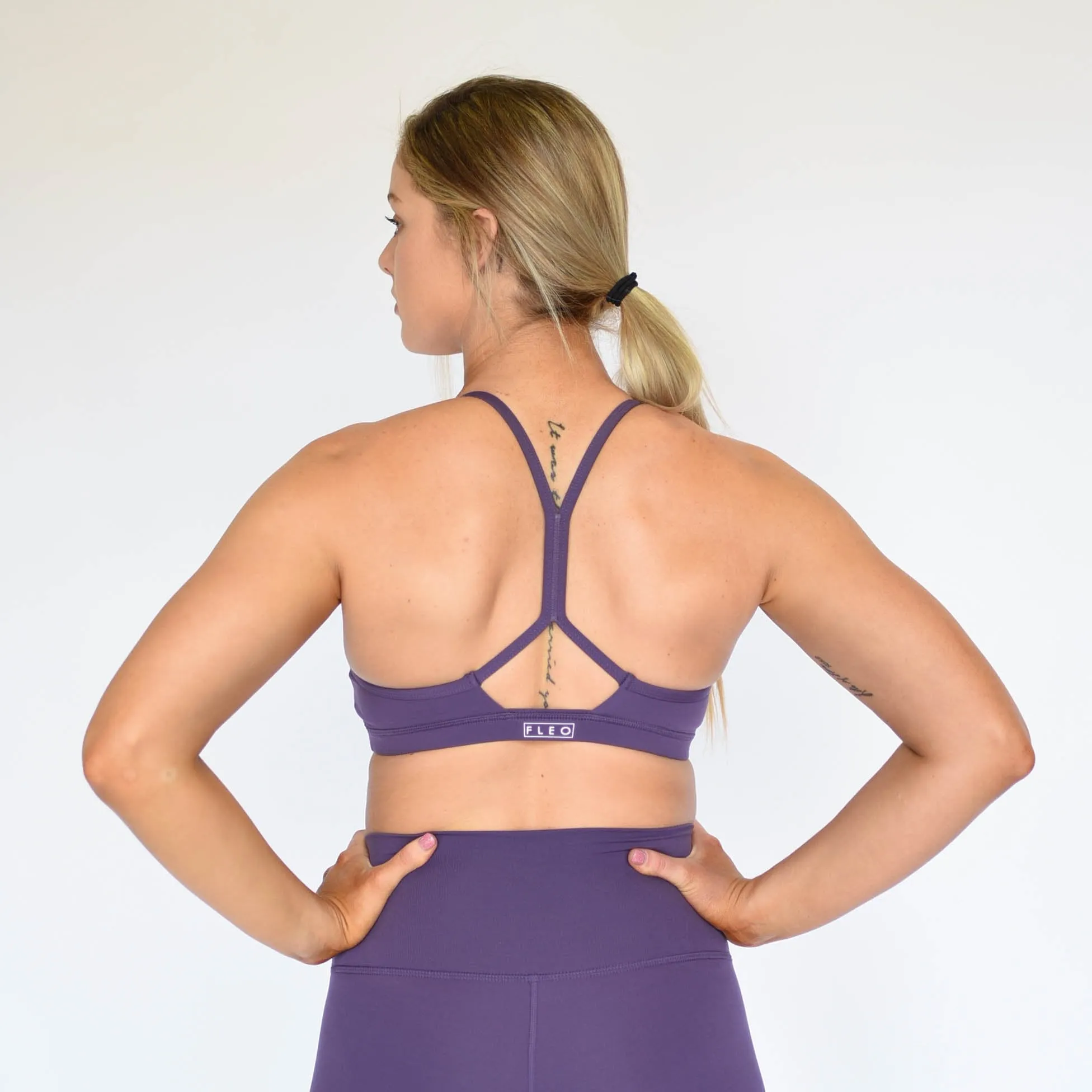 FLEO Reinette Sports Bra - Navy Cosmos