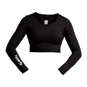 FlyGirl Long Sleeve Crop Top