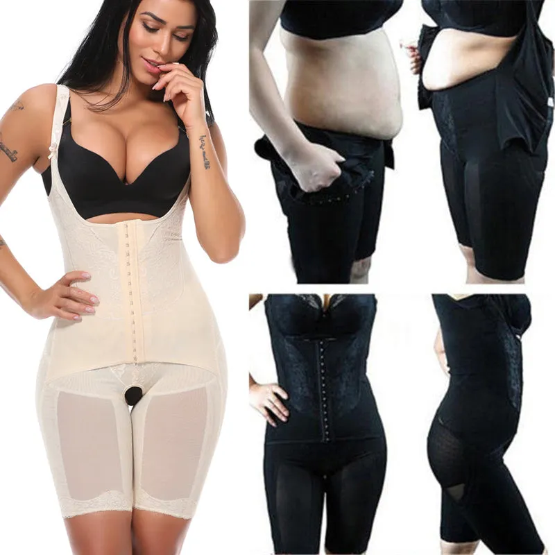 Full Body Shaper Modeling Belt Waist Trainer Butt Lifter Thigh Reducer Panties Tummy Control Push Up Shapewear Corset