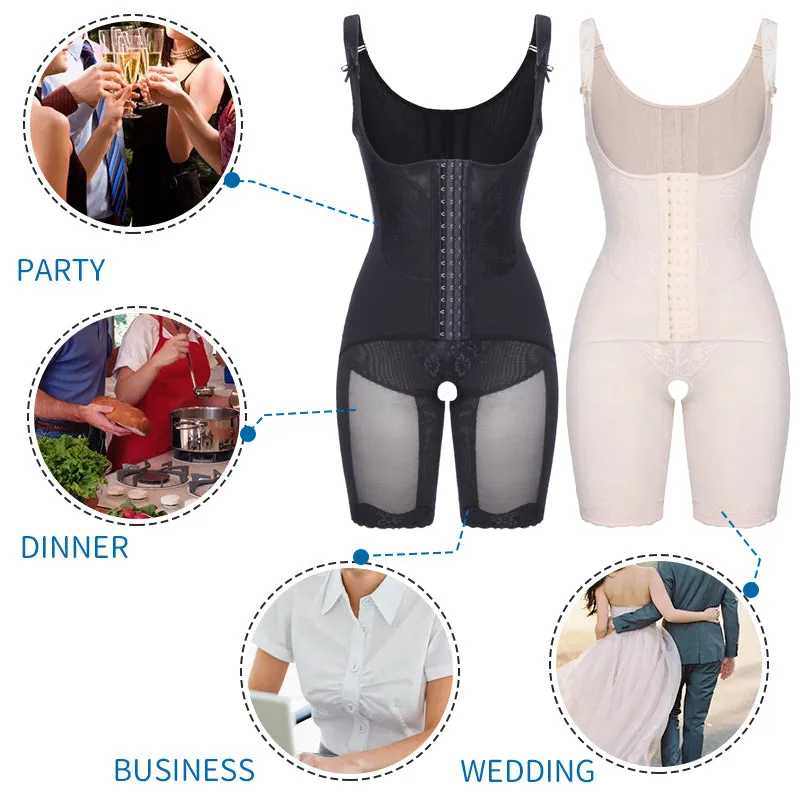 Full Body Shaper Modeling Belt Waist Trainer Butt Lifter Thigh Reducer Panties Tummy Control Push Up Shapewear Corset