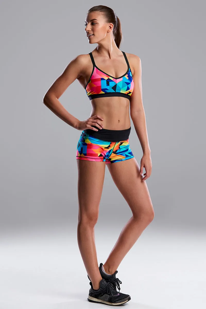 Funkita - Colour Burst - Ladies Bondage Crop Top