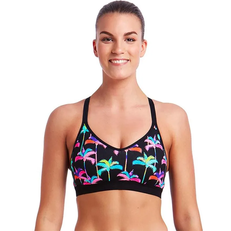 Funkita - Palm Drive - Ladies Bondage Active Crop Top