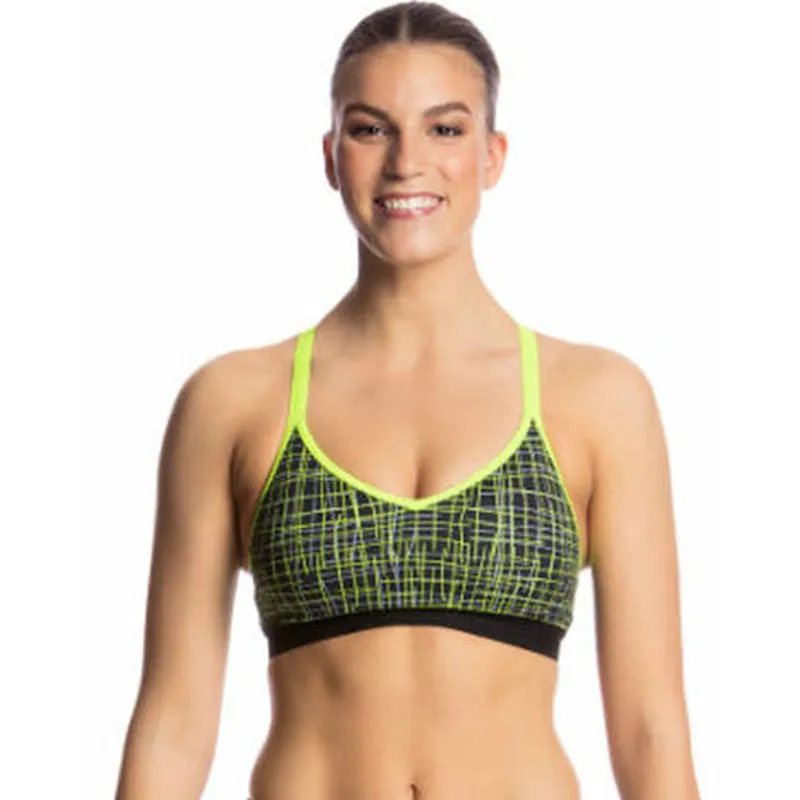 Funkita - Slash 'n Burn - Ladies Bondage Crop Top