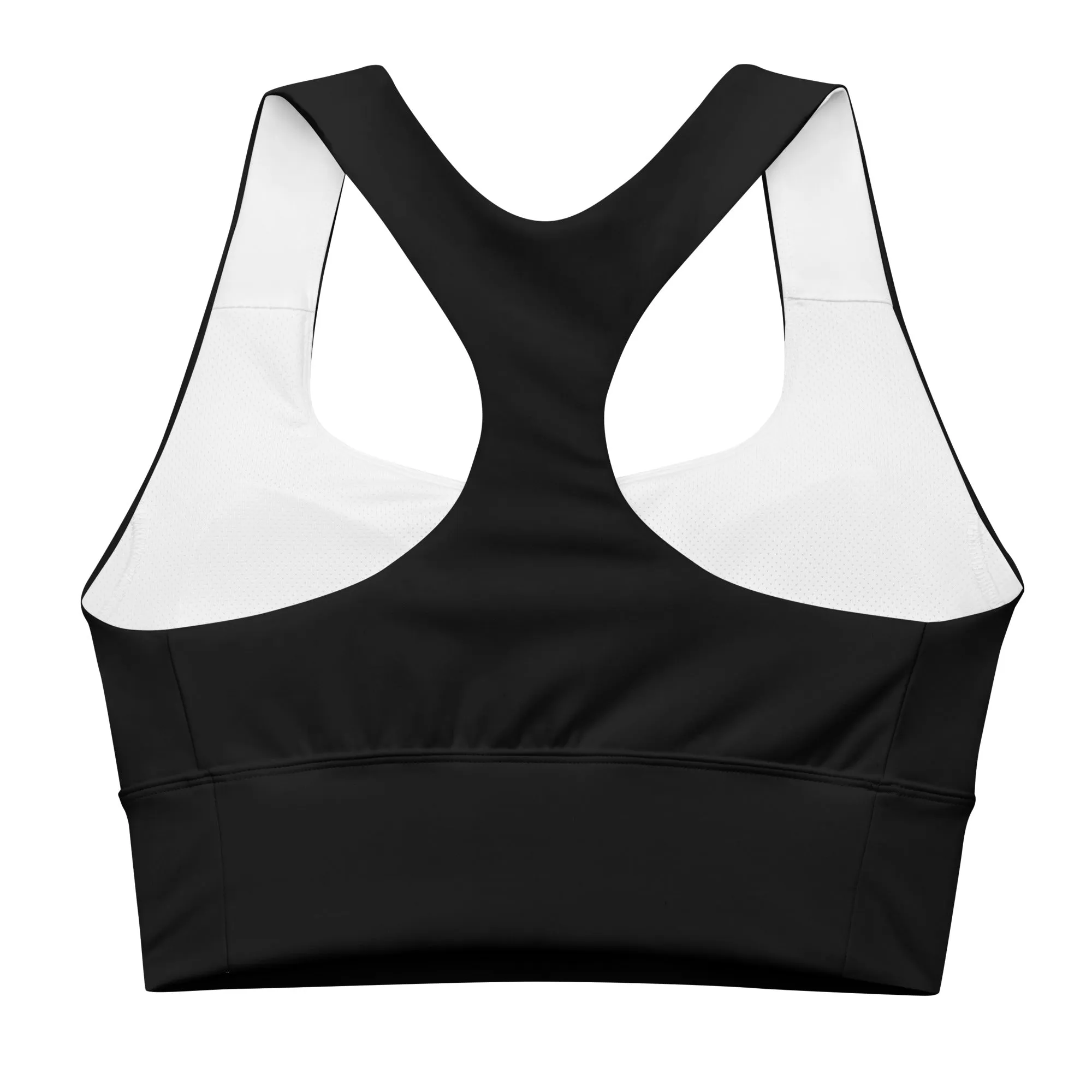 GG - Longline sports bra - Black