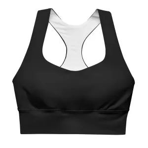 GG - Longline sports bra - Black