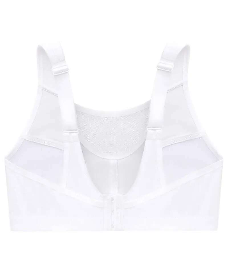 Glamorise No-Bounce Camisole Wire-Free Sports Bra 2 Pack - White