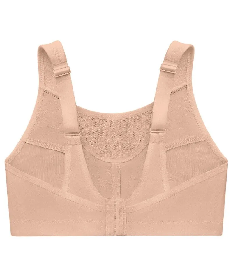 Glamorise No-Bounce Camisole Wire-Free Sports Bra - Cafe